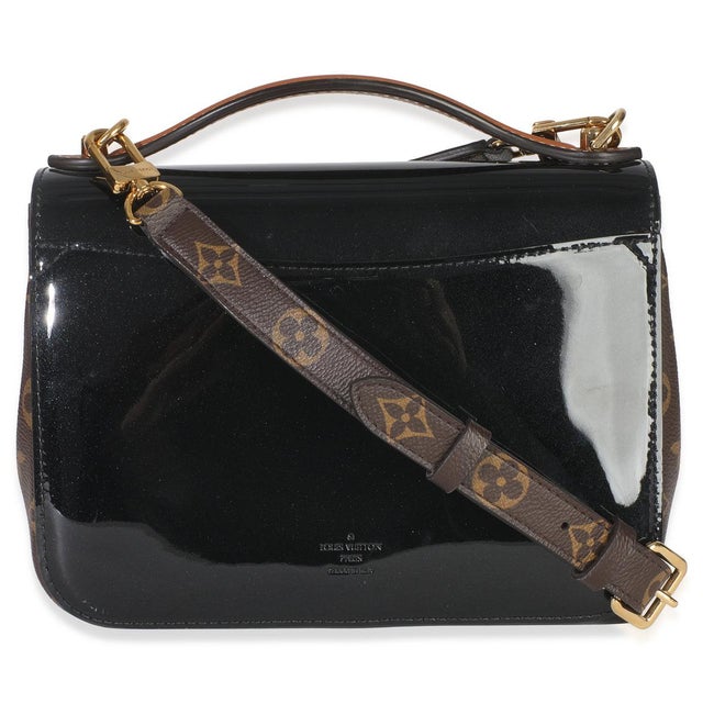 Louis Vuitton Monogram Canvas Black Vernis Cherrywood BB For Sale - Image 4 of 9