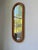 Oval Wicker Mirror, Italy, 1960s For Sale - Image 4 of 15