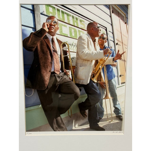 Elsa Hahne “Trombone Shorty, James Andrews” Photograph Edition 5 of 100, Signed For Sale - Image 4 of 12