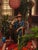 Jim McVicker (American, b. 1951), "The African Hat", Oil on Linen, 1992, signed, titled, dated, and Gump's Gallery label,...