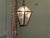 Arts and Crafts Brass and Glass Hall Lantern For Sale - Image 4 of 8