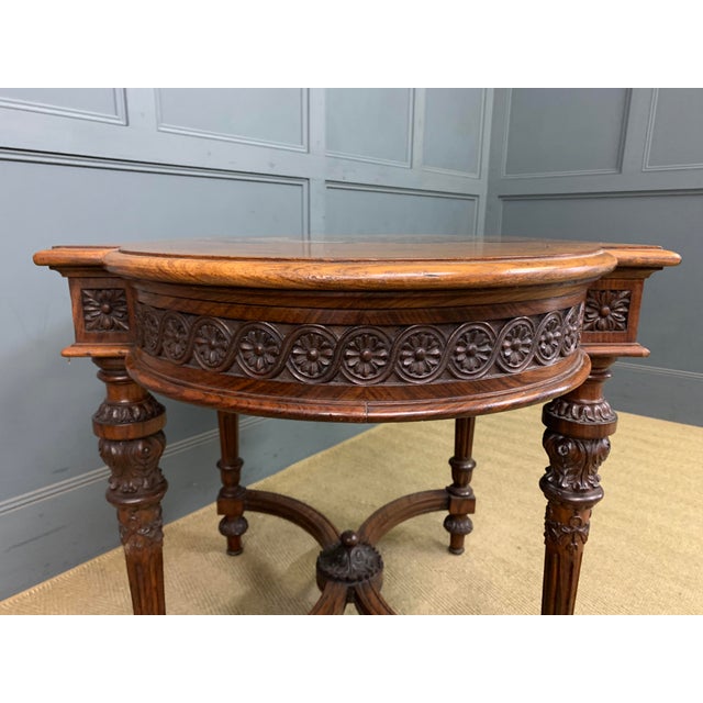 Late 19th Century Aglo-Indian Rosewood Chess Top Table, 1875 For Sale - Image 5 of 17