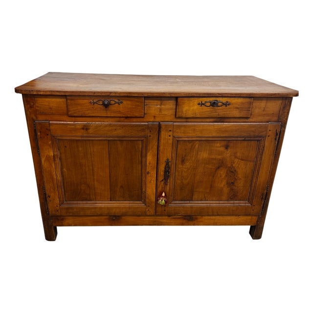 French Country-Style Buffet in Oak For Sale