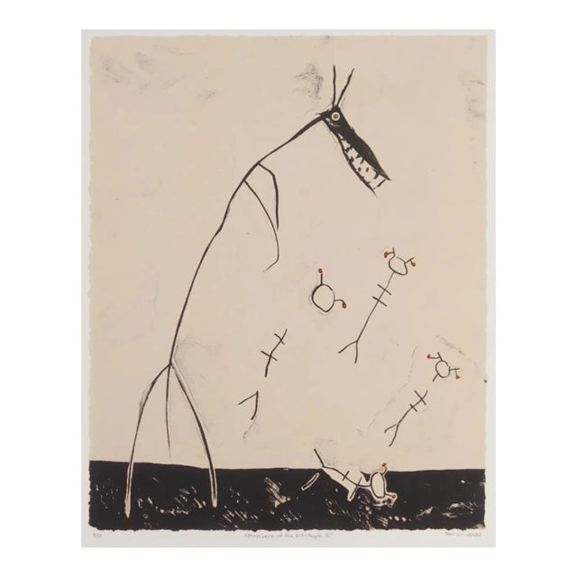 Marvin Jones Massacre of the Ant People Block Print For Sale