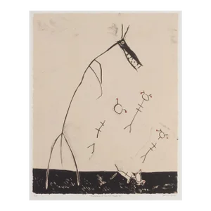 Marvin Jones Massacre of the Ant People Block Print