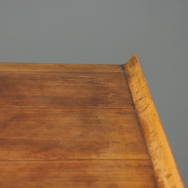 Vintage Chest of Drawers in Burl Walnut and Brass, Italy, 1940s For Sale - Image 9 of 11