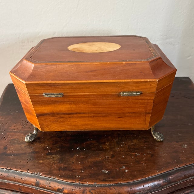 Early 19th Century Regency Style Sewing Box For Sale In Boston - Image 6 of 10