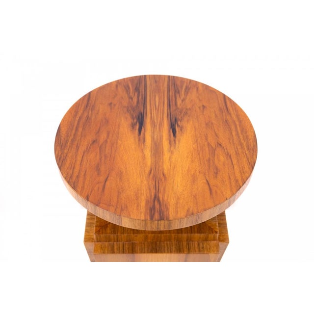 Mid-20th Century Art Deco Pedestals, Poland, 1950s For Sale - Image 11 of 12