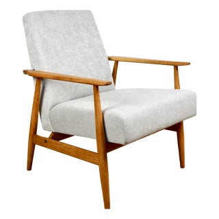 Lis Chair in Light Green from Henryk Lis, 1970s For Sale