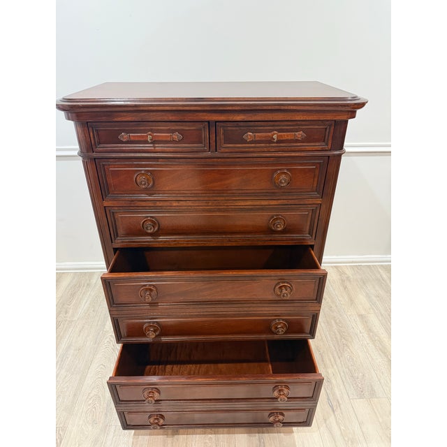 Ralph Lauren Tall Dresser of Drawers For Sale In West Palm - Image 6 of 12