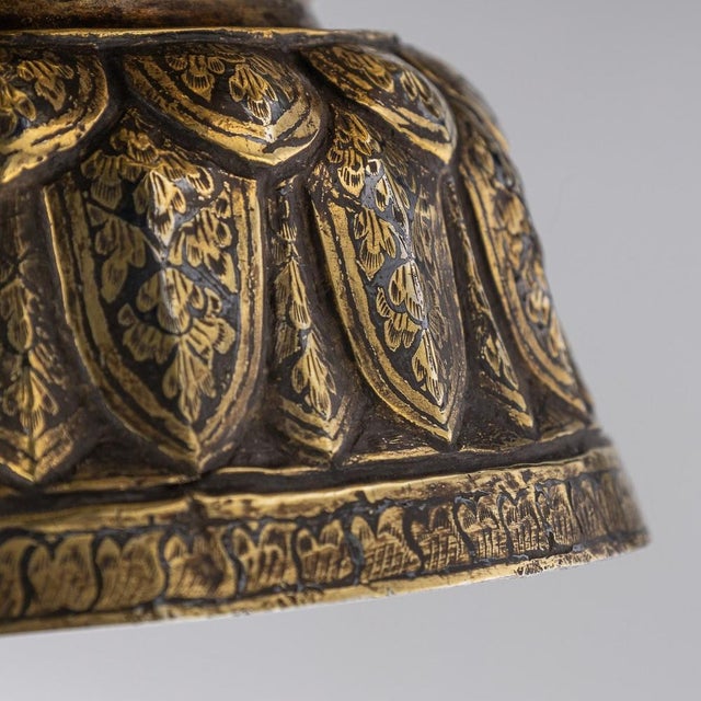 Large 19th Century Thai Silver-Gilt Niello Enamel Bowl, 1800s For Sale - Image 18 of 18