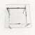 Vintage Modernist Chrome and Clear Glass Square Side Table For Sale - Image 13 of 17