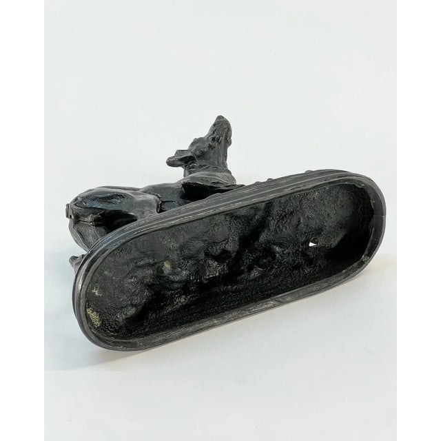 Late 19th Century French 19th Century Labrador Cast Bronze Sculpture For Sale - Image 5 of 10