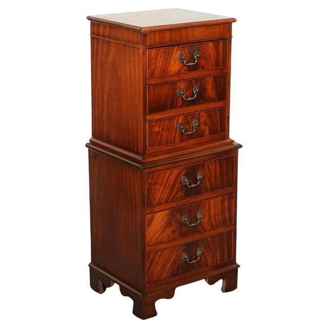 Vintage Georgian Style Tallboy with Drawers For Sale - Image 11 of 11