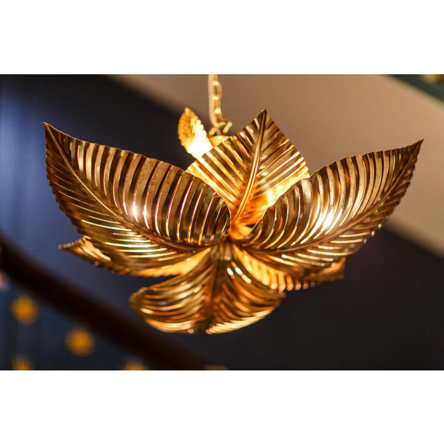 Not Yet Made - Made To Order Palm Ceiling Light For Sale - Image 5 of 7