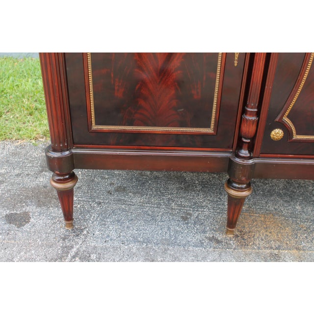 1920's Neoclassic Style Marble Topped Sideboard For Sale - Image 9 of 13