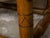 English Oak 1900s Stool with Incised Accents and Custom Upholstery For Sale - Image 11 of 11
