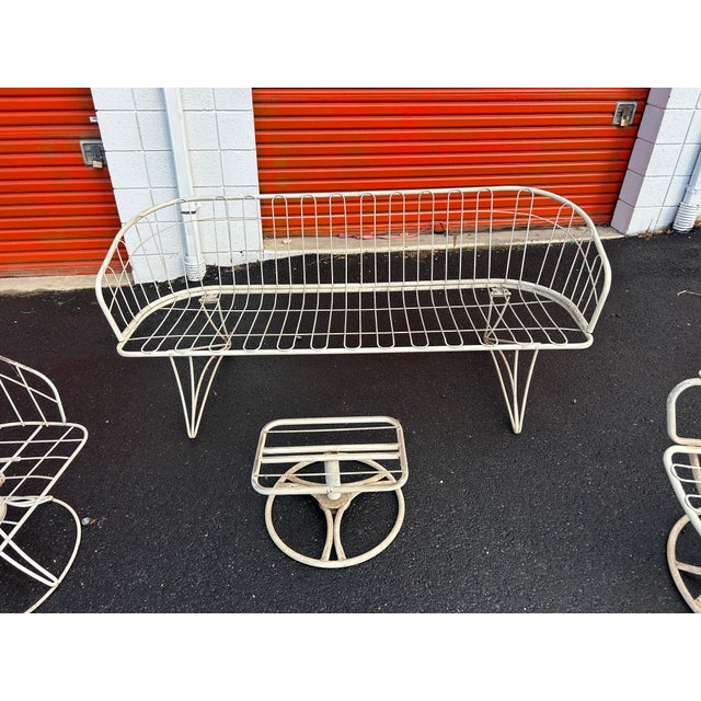 Perfect for your outdoor space! The bench measures 72x20.5x28.5, the recliner measures 22.5x27.5x37.5, the swivel chair...