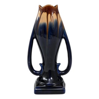 1920s Belgian Ceramic Vase For Sale