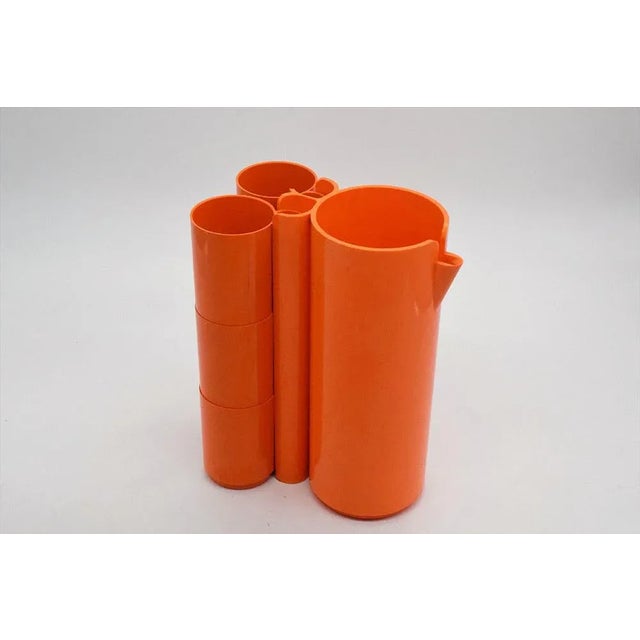 Vitrac Plastic Drinking Set by Jean Pierre, France, 1970s For Sale - Image 10 of 11