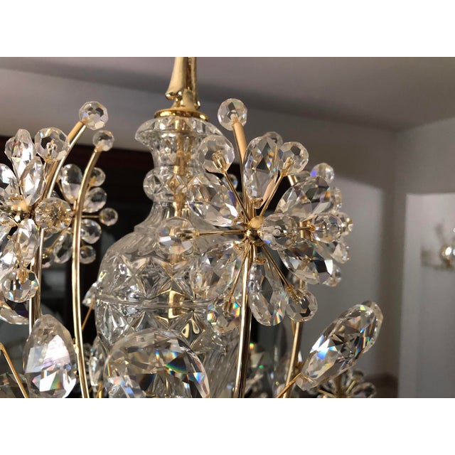 Vintage Schonbek Swarovski Crystal Primrose Chandelier Chairish