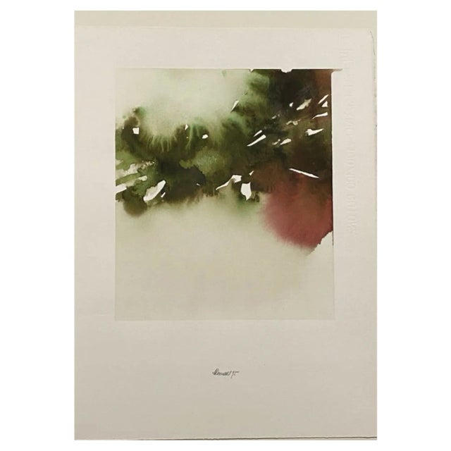 Davide Benati, Composition, 1995, Watercolor For Sale