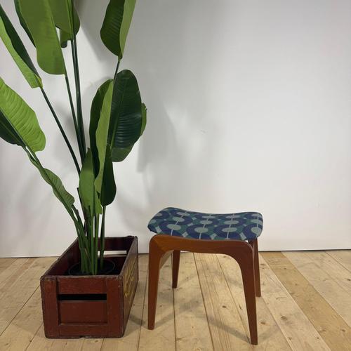 Vintage Danish Teak Ottoman, 1960s For Sale - Image 9 of 9