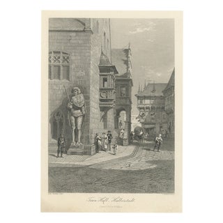 Town Hall, 1877, Paper For Sale