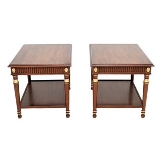 Georgian Parcel Gilt Side Tables, 1950, Set of 2 For Sale