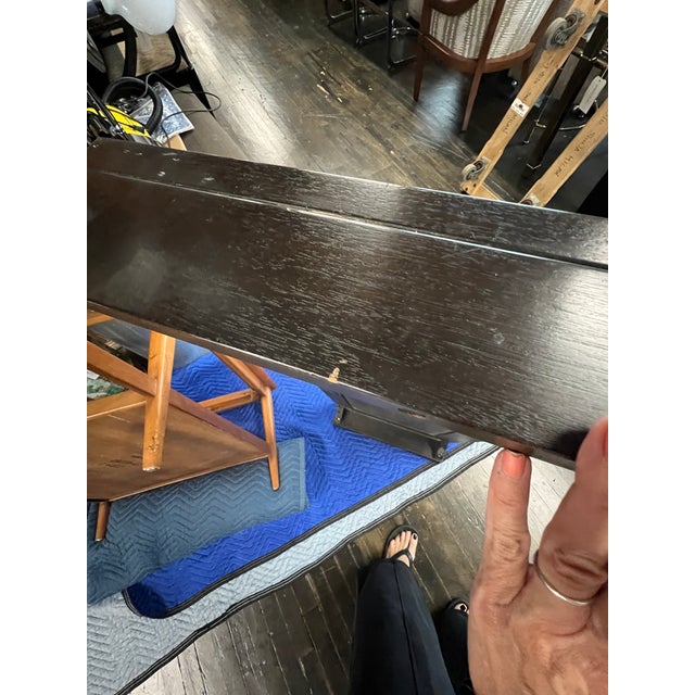 1960s Mid-Century Michael Taylor for Baker Extension Dining Table Far East Collection For Sale - Image 14 of 16