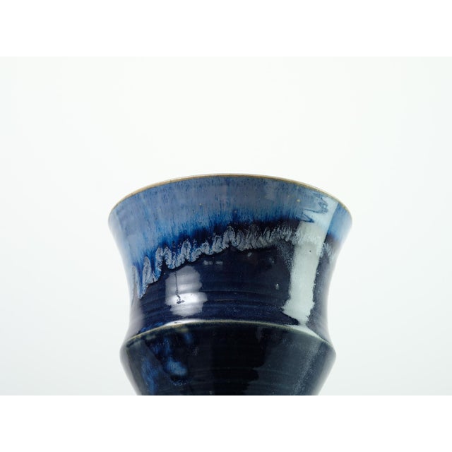 Swedish Studio Ceramic Vase by Anne-Grethe Laua For Sale - Image 12 of 14