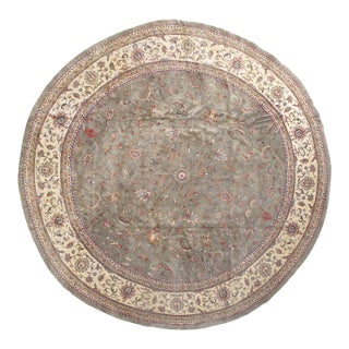 Pasargad DC Fine Hand Knotted Round Rug For Sale