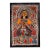 Mamta Devi (2016 National Award Recipient) – Hand-Painted Madhubani Folk Painting of Goddess Durga With Intricate Traditional Motifs For Sale