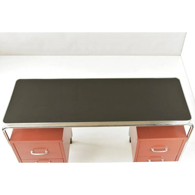 Tubular Steel Desk, Germany, 1950s For Sale - Image 12 of 14