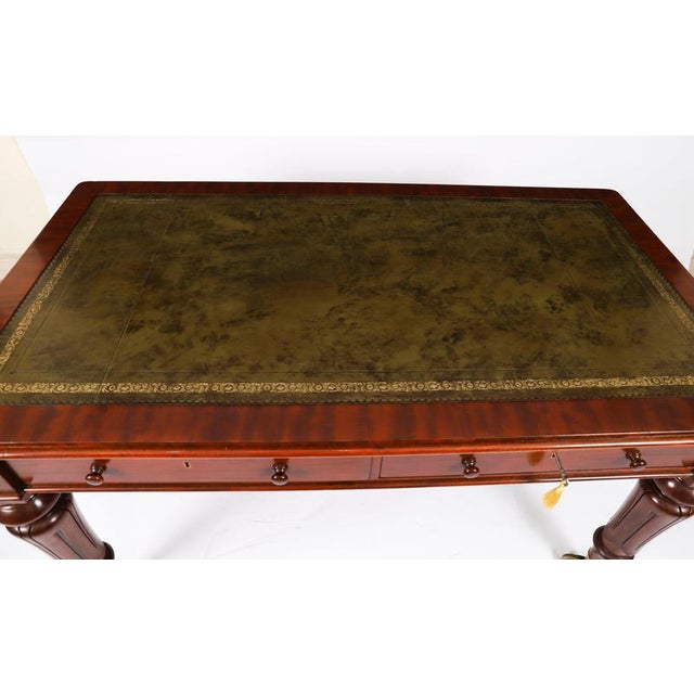 Antique 19th Century William IV Writing Desk, 1835 For Sale - Image 4 of 15