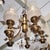 Mid 19th Century Brass Victorian Chandelier For Sale In West Palm - Image 6 of 9