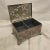 Traditional Swarovski Crystal Jeweled Silver-Plated Musical Jewelry Box For Sale - Image 3 of 3