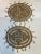 Brown 2 Italian Antique Doilies Hand Embroidered For Sale - Image 8 of 8