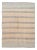 Striped Modern Kilim Room Size Wool Rug For Sale