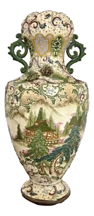 Large Satsuma Vase, 1900s