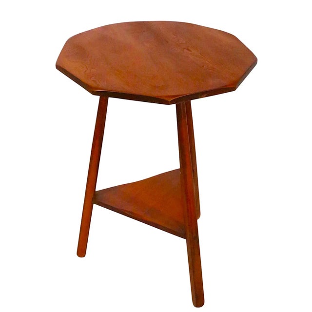 Early 20th Century Rustic Maple Lamp Table Possibly Cushman For Sale In New York - Image 6 of 7