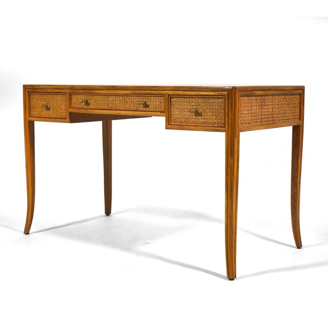 McGuire Elinor McGuire Model 226c Writing Desk For Sale - Image 4 of 12