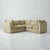 Not Yet Made - Made To Order Sophie Conran Coco 3x3 Sectional Sofa - Spring Green Stripes with Knife Edge Cushion For Sale - Image 5 of 5
