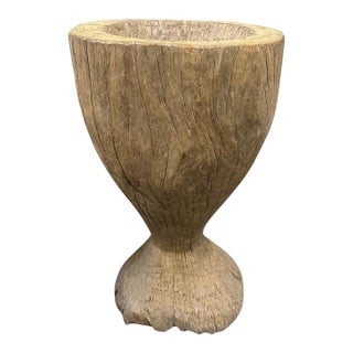 Antique Sculptural Vessel curated by Andrianna Shamaris For Sale