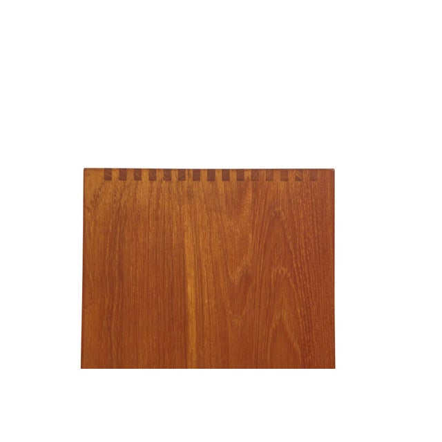 Mid 20th Century Copy - Peter Hvidt, for Søborg Denmark, 1952-56 Teak Bookcase Hutch #3, Attributed For Sale - Image 5 of 10
