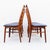 1960s 1960s Rare Danish Modern "Lis" Dining Chairs in Rosewood & Leather by Niels Koefoed For Sale - Image 5 of 18