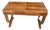 Walnut Desk / Flamboyant / Spectacular For Sale