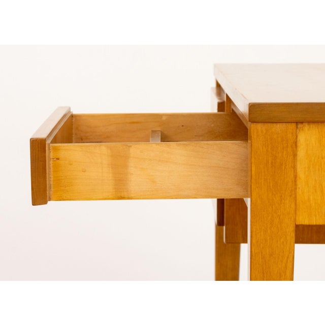 Brown Conant Ball Maple Writing Desk For Sale - Image 8 of 10