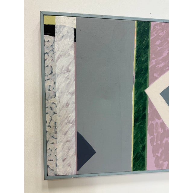 Postmodern 1979 Abstract Postmodern Painting by Harley Francis For Sale - Image 3 of 12