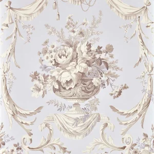 Sanderson Andromeda`s Cup Wallpaper in Tyrian Lilac - a Sample